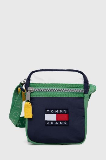 Malá taška Tommy Jeans tmavomodrá farba