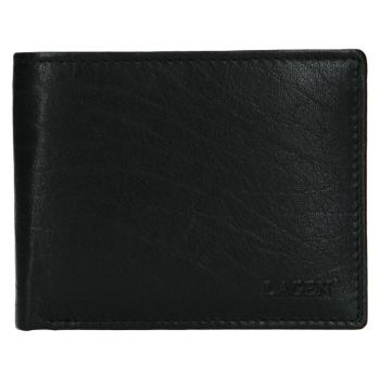Lagen pánska peňaženka kožená W-8053 Black