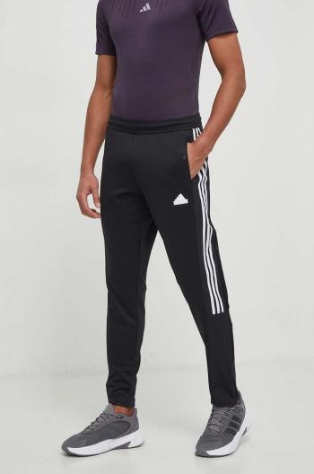 Tepláky adidas TIRO čierna farba, vzorované, IP3778