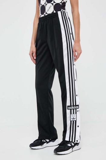 Tepláky adidas Originals čierna farba, vzorované