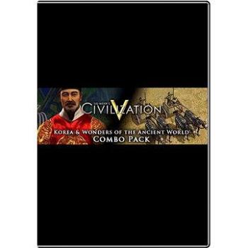Sid Meiers Civilization V: Korea and Wonders of the Ancient World Combo Pack (4293)