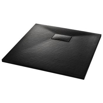 Sprchová vanička SMC čierna, 90 × 90 cm