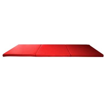 Skladacia gymnastická žinenka inSPORTline Pliago 195x90x5 cm Farba červená