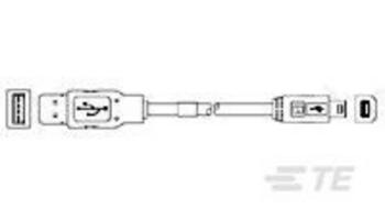 TE Connectivity Consumer Cable Assembly ProductsConsumer Cable Assembly Products 1487596-3 AMP
