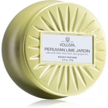 VOLUSPA Vermeil Peruvian Lime Jardin vonná sviečka v plechu 127 g