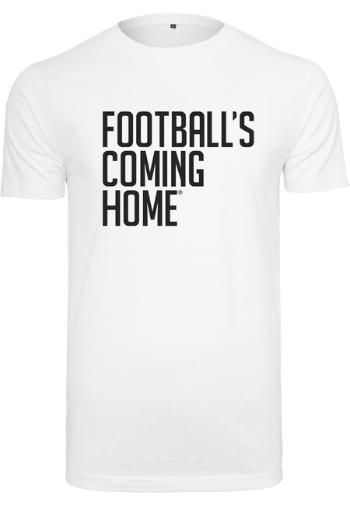 Mr. Tee Footballs Coming Home Logo Tee white - XS