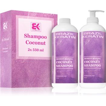 Brazil Keratin Coconut Shampoo výhodné balenie (pre poškodené vlasy)