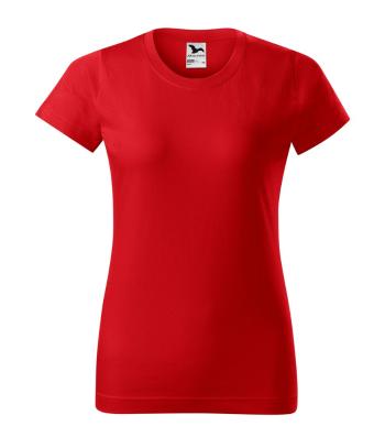 MALFINI Dámske tričko Basic - Červená | XXL