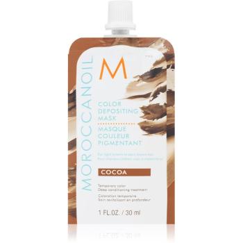 Moroccanoil Color Depositing jemná vyživujúca maska bez permanentných farebných pigmentov Cocoa 30 ml