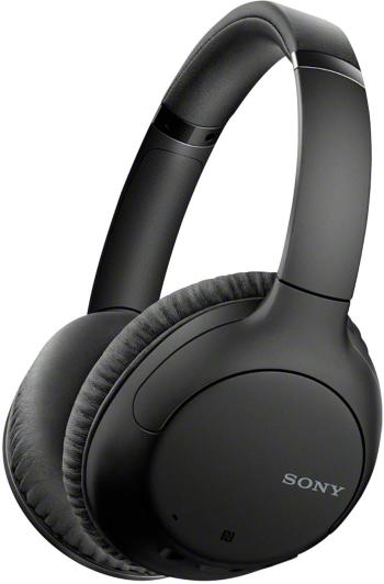 Sony WH-CH710N Bluetooth, káblové Hi-Fi slúchadlá Over Ear cez uši regulácia hlasitosti čierna