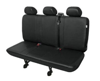 Autopotahy PRACTICAL DV dodávka - 3 sedadla, černé