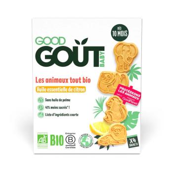 EXP: 05.08.2023 GOOD GOUT BIO Zvieratká citrónové 80 g