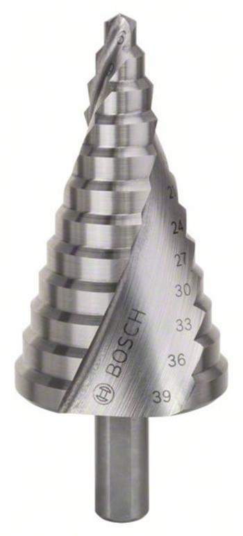 Bosch Accessories 2608597521 HSS stupňovitý vrták  6 - 39 mm  Celková dĺžka 93.5 mm kužeľový záhlbník 1 ks