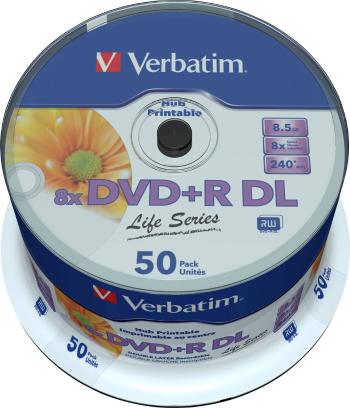 Verbatim 97693 DVD+R DL 8.5 GB 50 ks vreteno možnosť potlače