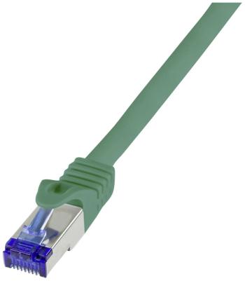 LogiLink C6A045S RJ45  CAT 6A S/FTP 1.5 m zelená  1 ks