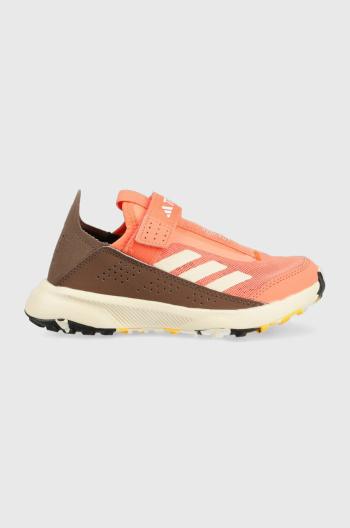 Detské tenisky adidas TERREX TERREX VOYAGER 21 S oranžová farba