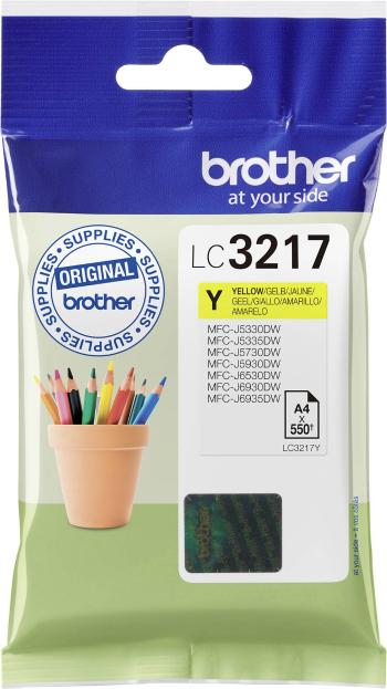 Brother Ink LC-3217Y originál  žltá LC3217Y