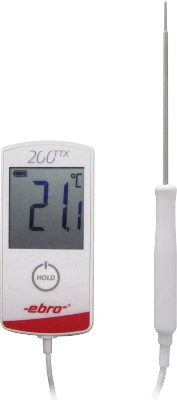 ebro TTX 200 vpichovací teplomer (HACCP)  Teplotný rozsah -30 do +200 °C  kompatibilný s HACCP, IP65