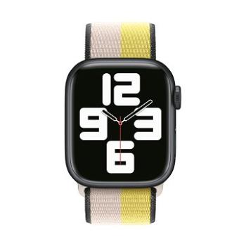 Apple Watch 45 mm ovseno mliečny/citrusovo žltý prevliekací športový remienok (MN5T3ZM/A)