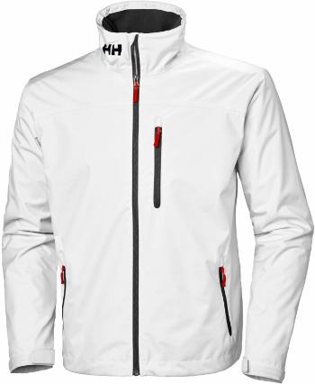 Helly Hansen Men's Crew Midlayer Sailing Jacket Jachtárska bunda Bright White 2XL