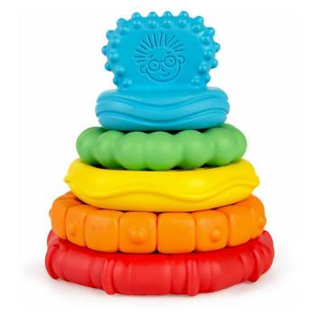 BABY EINSTEIN Hryzadlo 2v1 Stack&Teethe™ 0m+