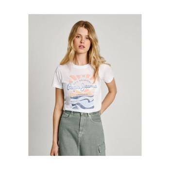 Pepe jeans  PL505885 ESHA  Tričká a polokošele Biela