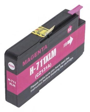 HP CZ131A - kompatibilná cartridge HP 711, purpurová, 29ml
