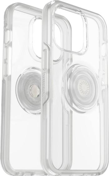 Otterbox Otter+Pop Symmetry Clear zadný kryt na mobil Apple iPhone 13 Pro priehľadná