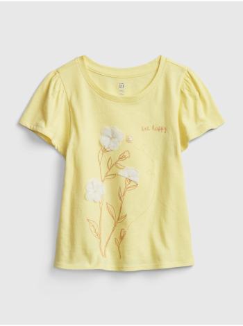 Detské tričko graphic t-shirt Žltá