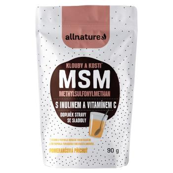 ALLNATURE MSM s inulínom a vitamínom C 90 g