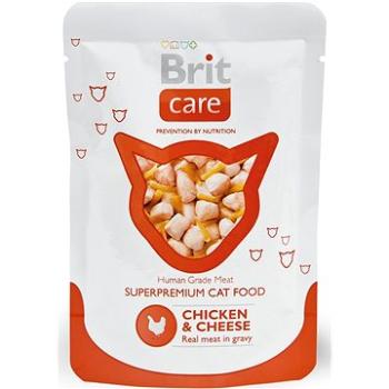 Brit Care Cat Chicken & Cheese Pouch 80 g (8594031447016)