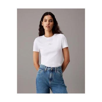 Calvin Klein Jeans  J20J223552  Tričká a polokošele Biela