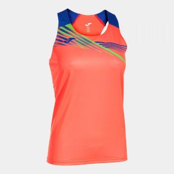 ELITE X TANK TOP FLUOR CORAL ROYAL XS