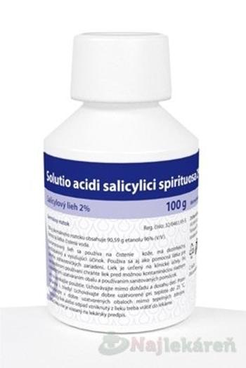 Solutio acidi salicylici spirituosa 2% sol.der.1x100g