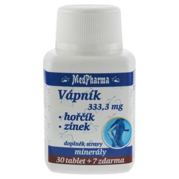 MEDPHARMA Vápnik + horčík + zinok 37 tabliet