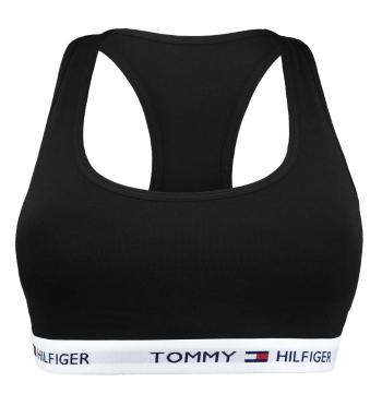 TOMMY HILFIGER - Iconic cotton čierna braletka-L