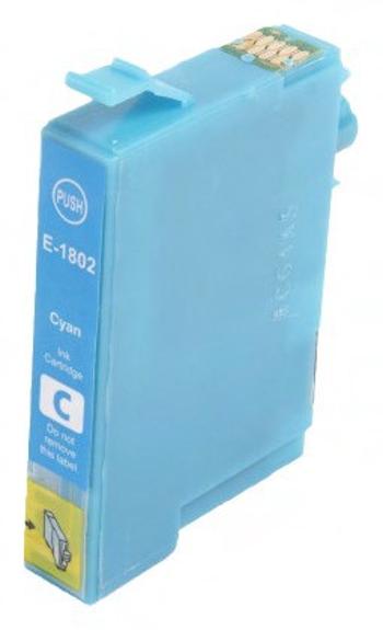 EPSON T1802 (C13T18024010) - kompatibilná cartridge, azúrová, 13ml