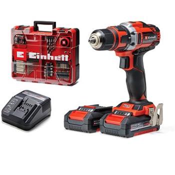 Einhell Aku skrutkovač TE-CD 18/40 Li +69 Kit (2× 2,0 Ah) (4513934)