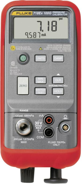 Fluke 718Ex 30G kalibrátor  tlak batéria 9 V (1x)