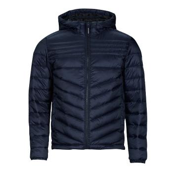 Jack & Jones  JJEHERO PUFFER HOOD  Bundy Námornícka modrá