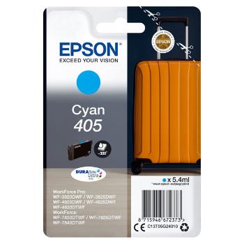 EPSON C13T05G24010 - originálna cartridge, azúrová, 5,4ml