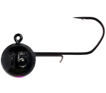 Monkey lures jigová hlavička mnky hook black pink 3 ks 4/0 - 21 g