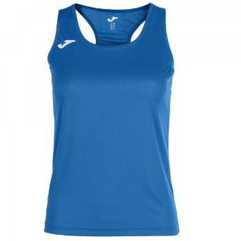 SLEEVELESS T-SHIRT RACE ROYAL BLUE WOMEN 2XS