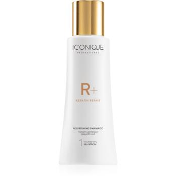 ICONIQUE Professional R+ Keratin repair Nourishing shampoo obnovujúci šampón s keratínom pre suché a poškodené vlasy 100 ml