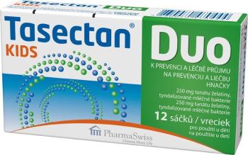 Tasectan KIDS DUO 250 mg prevencia a liečba hnačky 12 vreciek