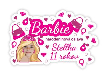 Personalizovaná podložka pod tanier -  Barbie