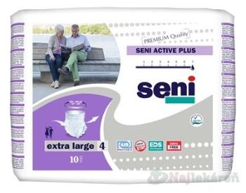 Seni ACTIVE PLUS Extra Large 4 navliekacie nohavičky (obvod 120-160cm, savosť 2000ml) 10ks