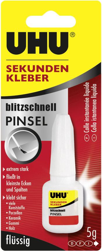 UHU blitzschnell PINSEL sekundové lepidlo  45545 5 g