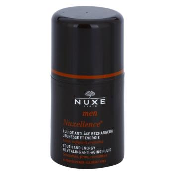 Nuxe Men Nuxellence energizujúci fluid proti starnutiu pleti 50 ml