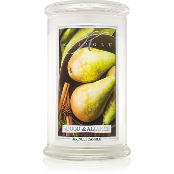 Kringle Candle Anjou & Allspice vonná sviečka 624 g